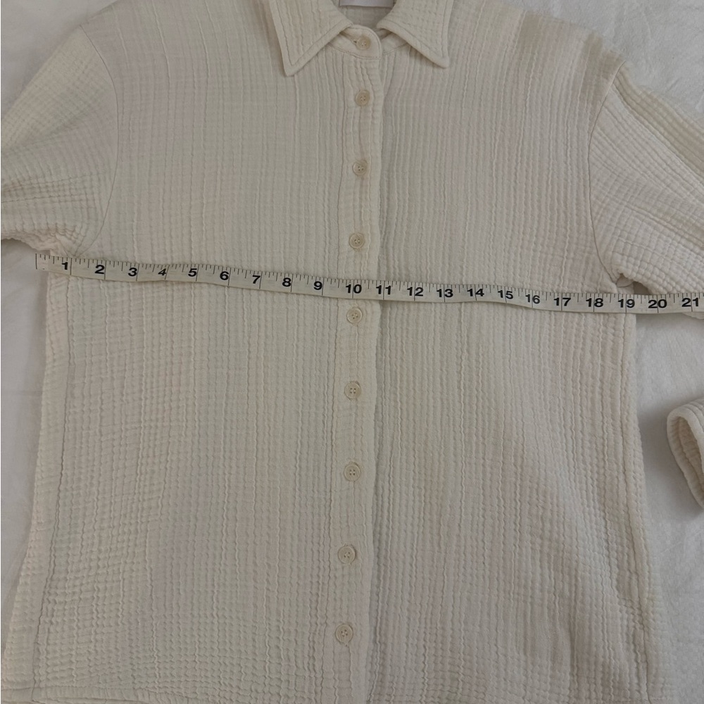 Sablyn Caleb Gauze Long Sleeve Button Down
Size XS - Picture 9 of 12